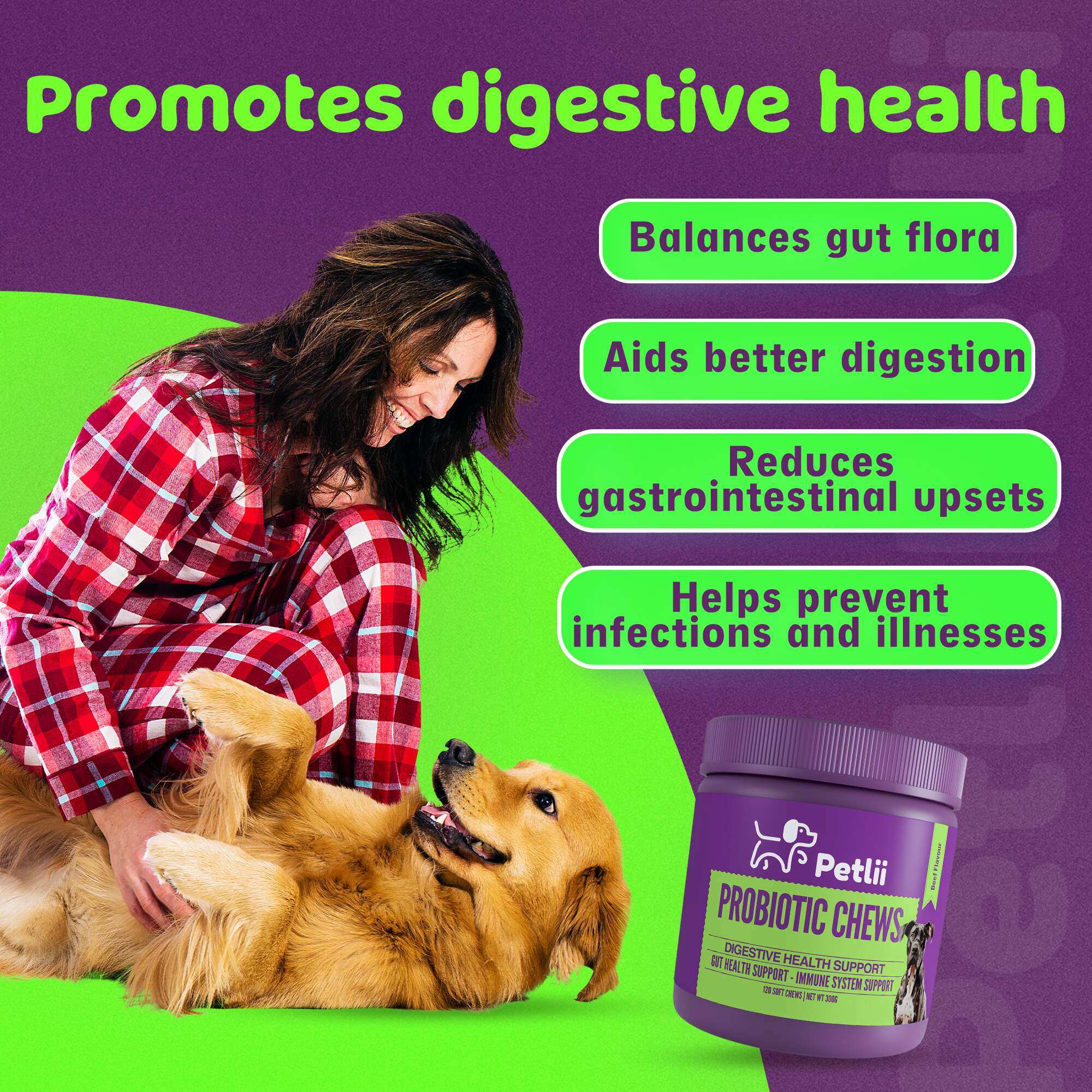 Petlii Probiotic Chews