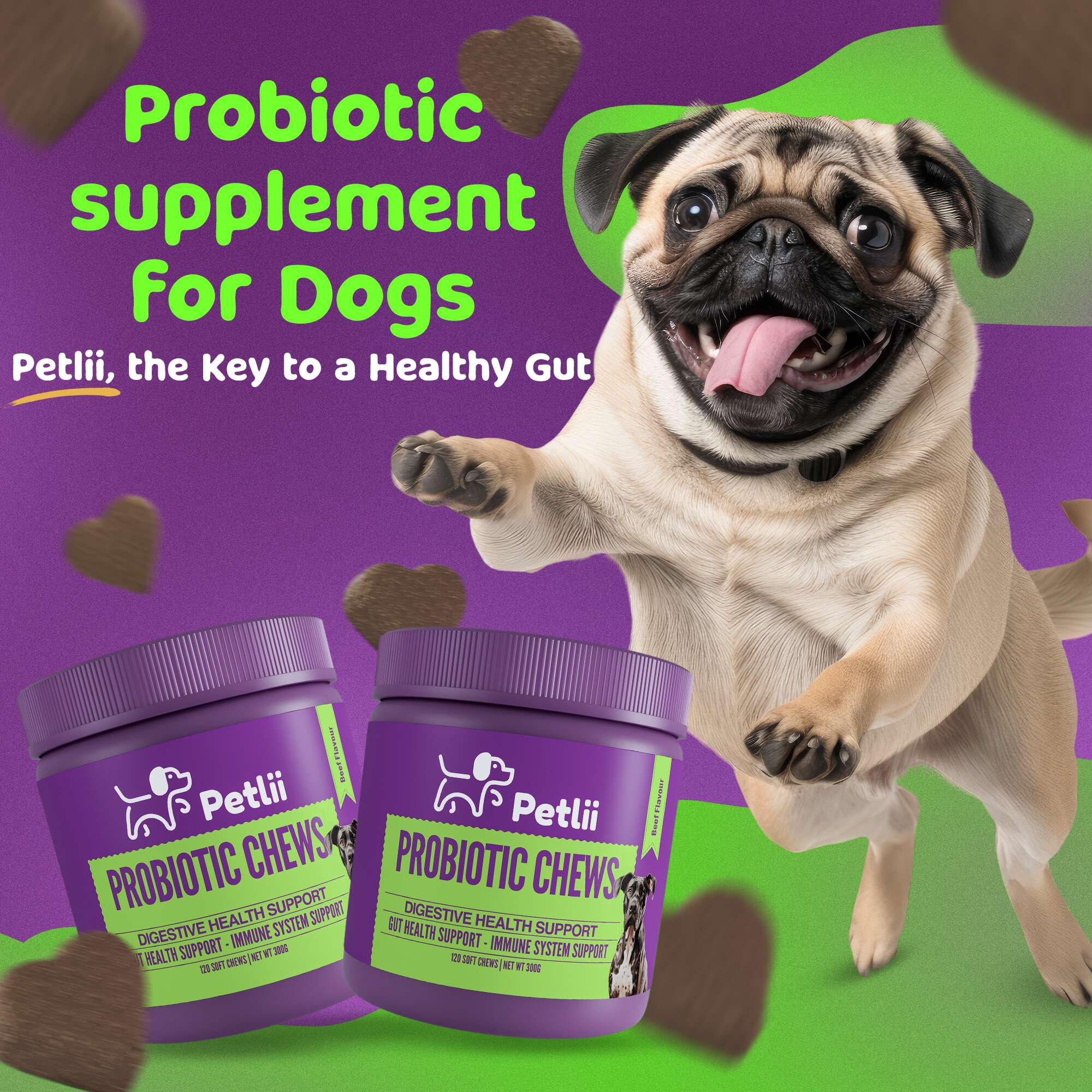 Petlii Probiotic Chews