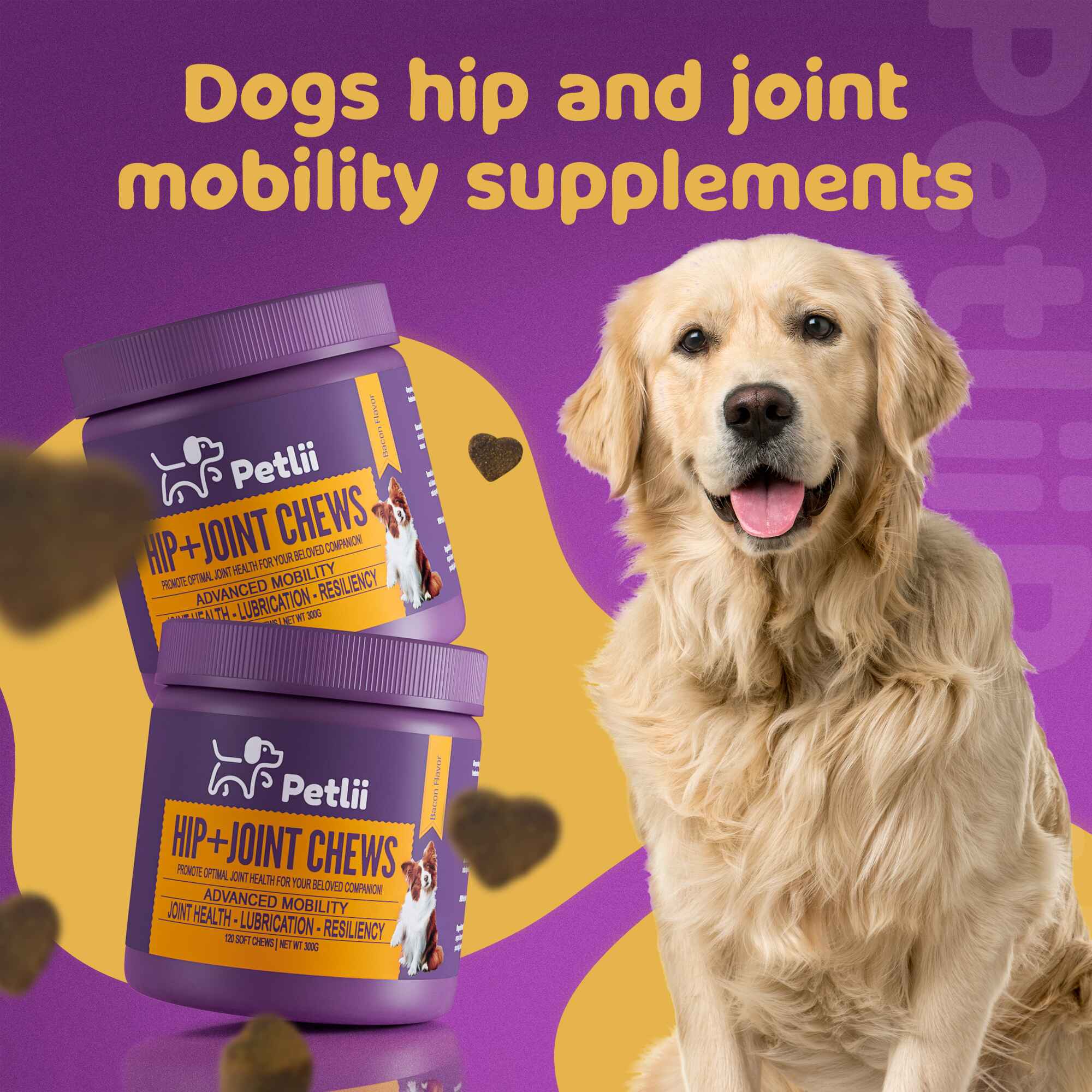 Petlii Hip and Joint Chews