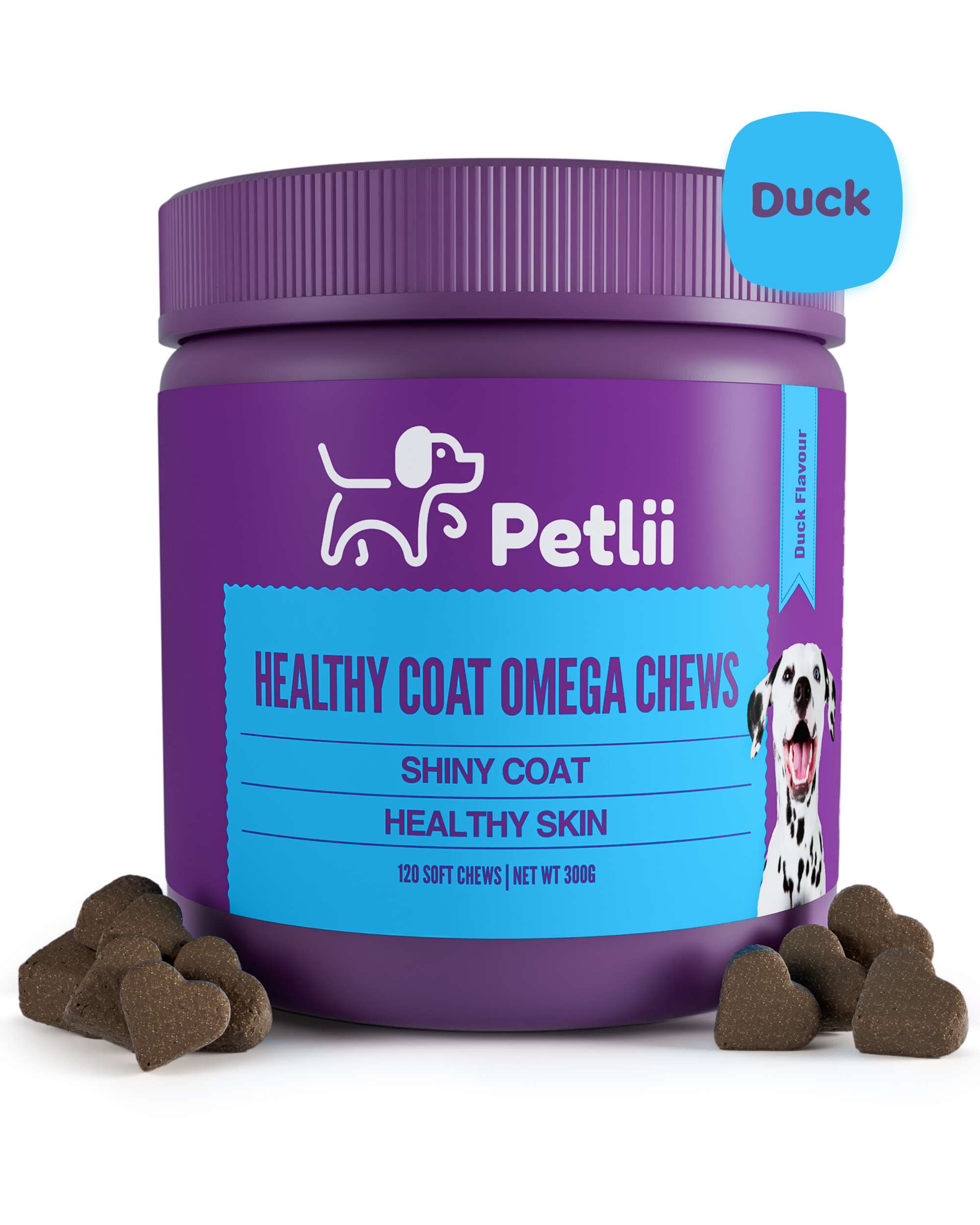 Petlii Healthy Coat Omega Chews